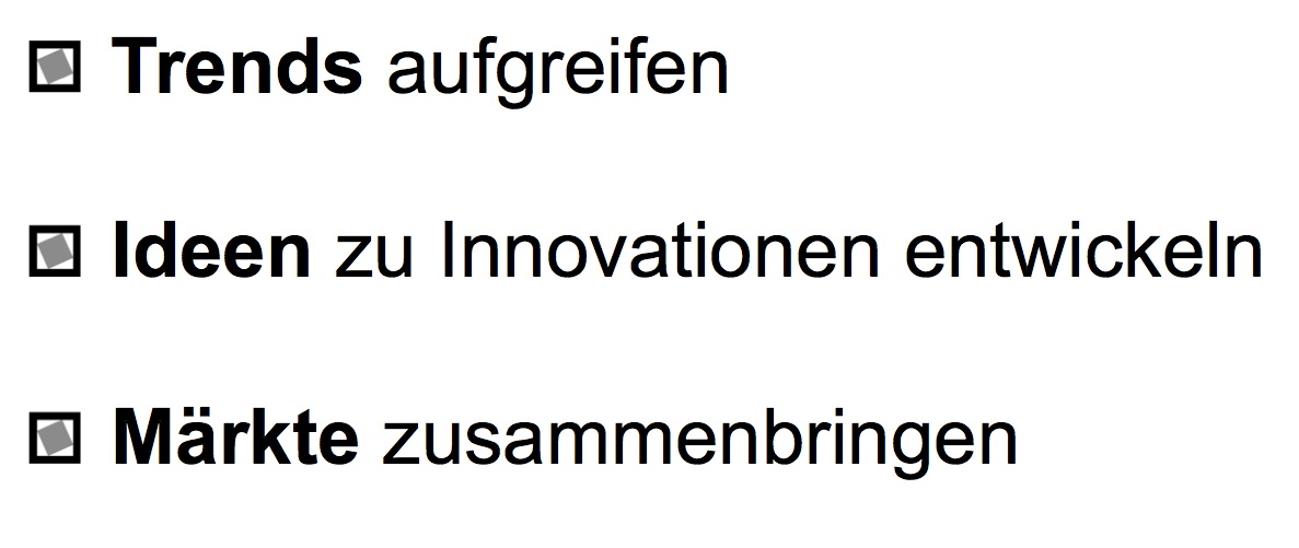 Märkte zusammenbringen